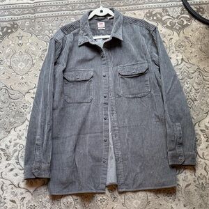 Levi's Charcoal Corduroy overshirt